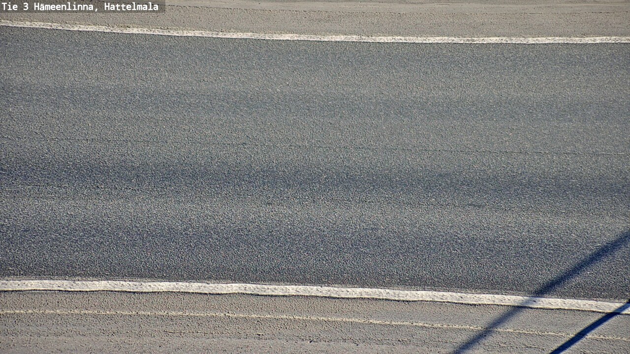 Weather Camera Image Road 3 Hämeenlinna, Hattelmala, Hämeenlinna, Kanta-Häme