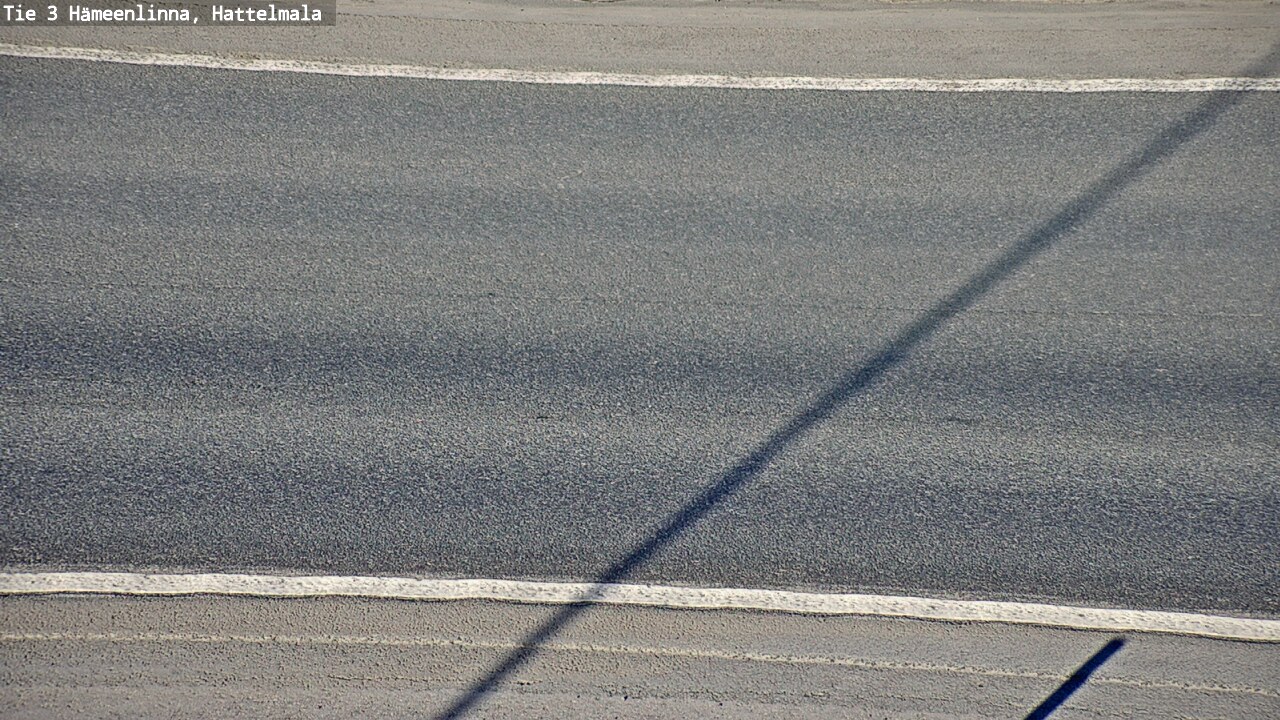 Weather Camera Image Road 3 Hämeenlinna, Hattelmala, Hämeenlinna, Kanta-Häme