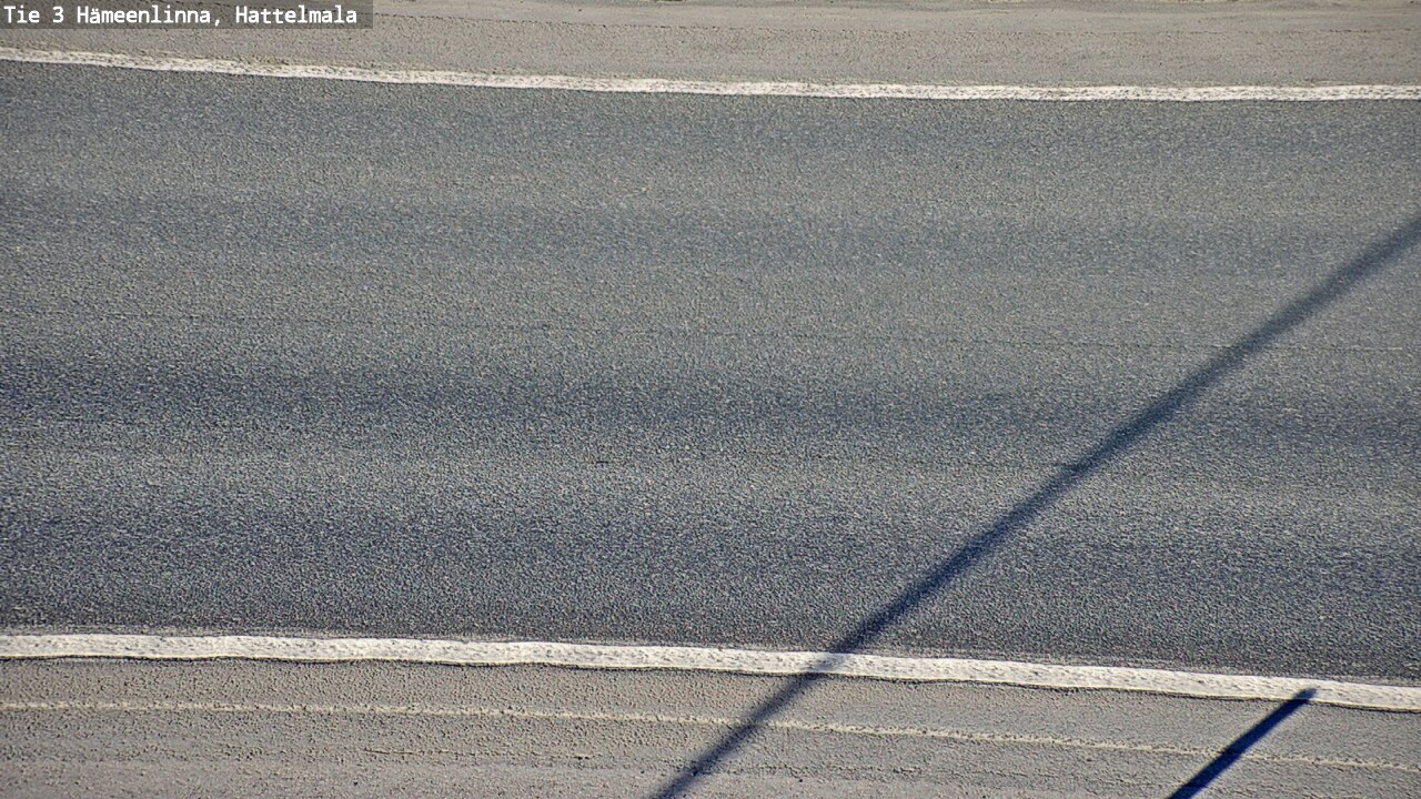 Weather Camera Image Road 3 Hämeenlinna, Hattelmala, Hämeenlinna, Kanta-Häme