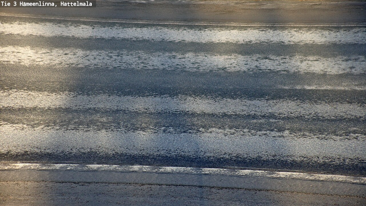 Weather Camera Image Road 3 Hämeenlinna, Hattelmala, Hämeenlinna, Kanta-Häme