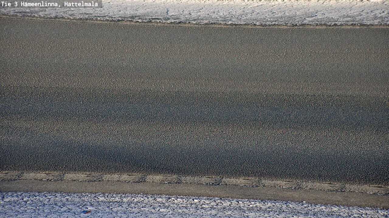 Weather Camera Image Road 3 Hämeenlinna, Hattelmala, Hämeenlinna, Kanta-Häme