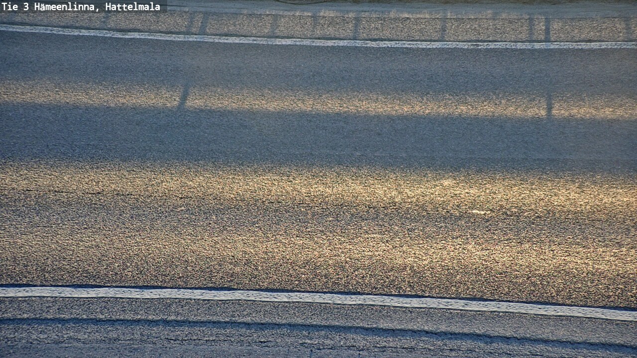 Weather Camera Image Road 3 Hämeenlinna, Hattelmala, Hämeenlinna, Kanta-Häme