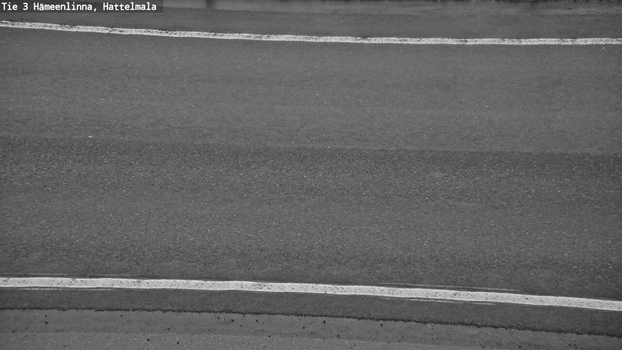 Weather Camera Image Road 3 Hämeenlinna, Hattelmala, Hämeenlinna, Kanta-Häme