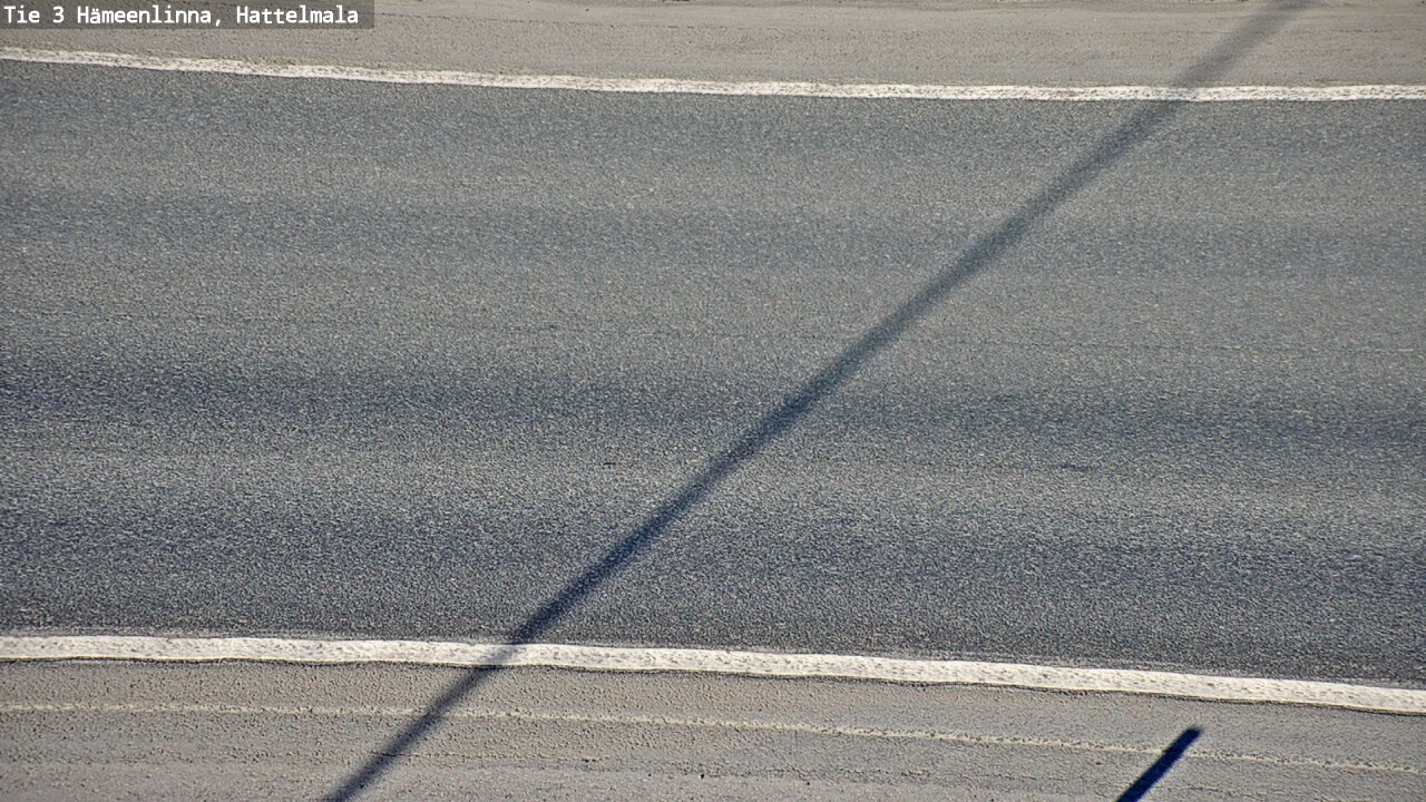 Weather Camera Image Road 3 Hämeenlinna, Hattelmala, Hämeenlinna, Kanta-Häme