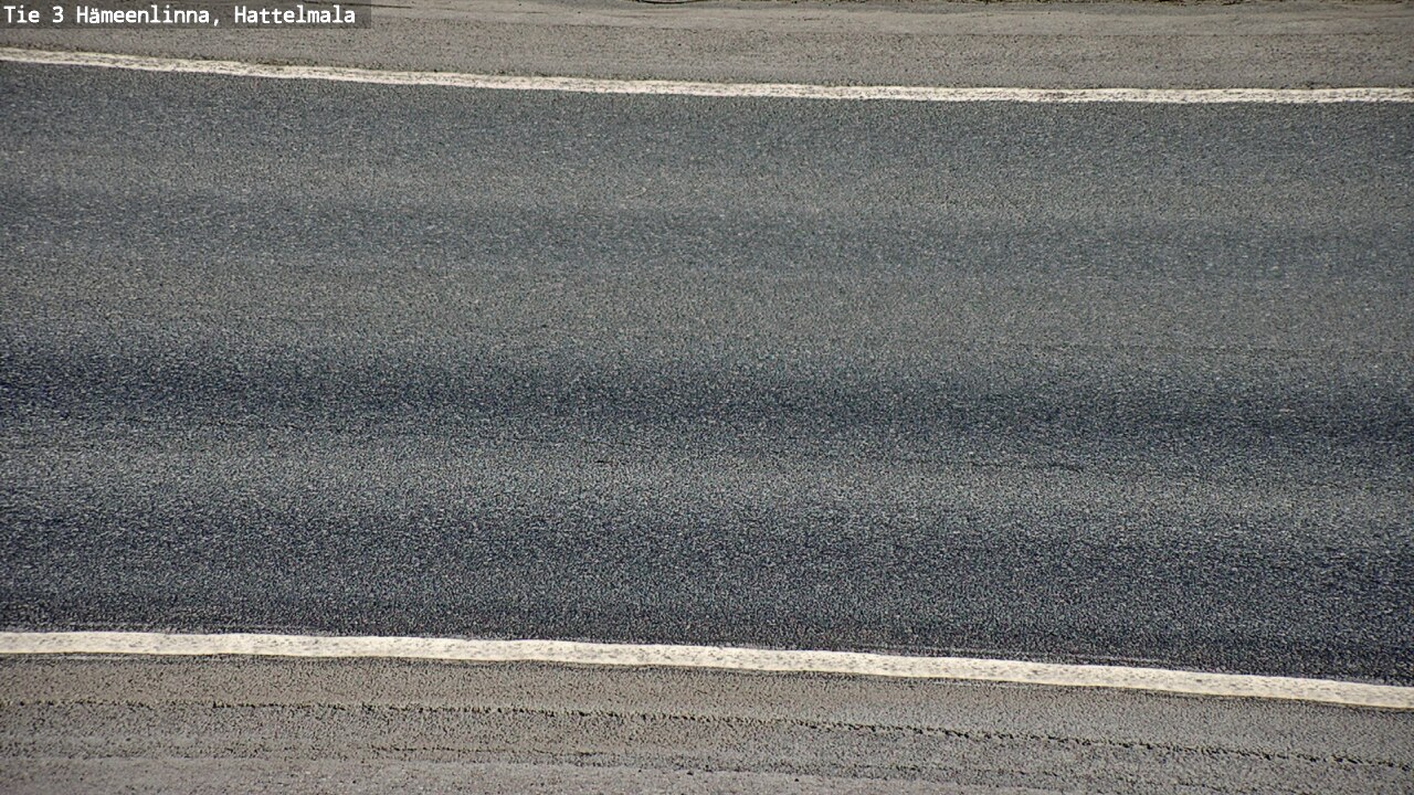 Weather Camera Image Road 3 Hämeenlinna, Hattelmala, Hämeenlinna, Kanta-Häme