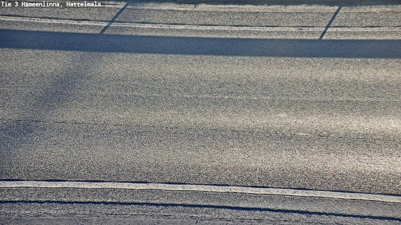 Weather Camera Image Road 3 Hämeenlinna, Hattelmala, Hämeenlinna, Kanta-Häme