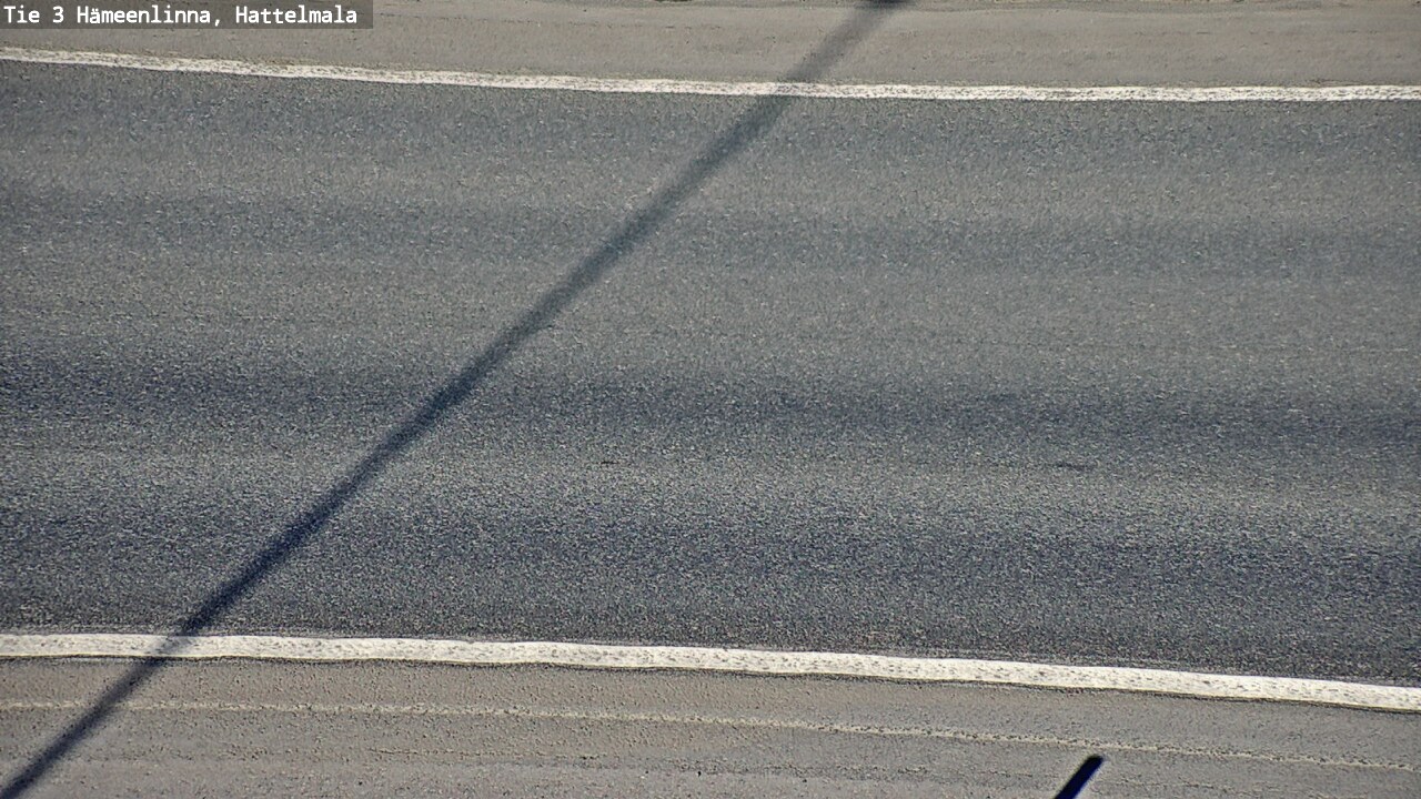 Weather Camera Image Road 3 Hämeenlinna, Hattelmala, Hämeenlinna, Kanta-Häme