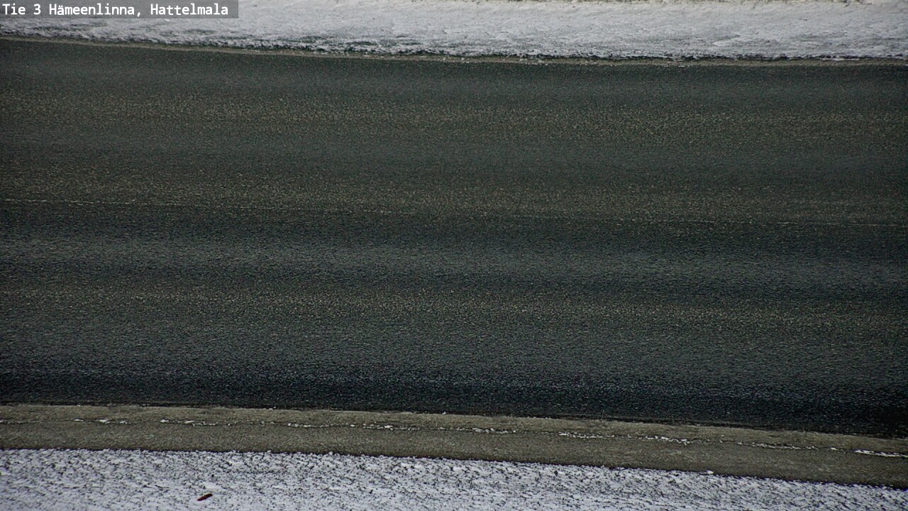 Weather Camera Image Road 3 Hämeenlinna, Hattelmala, Hämeenlinna, Kanta-Häme