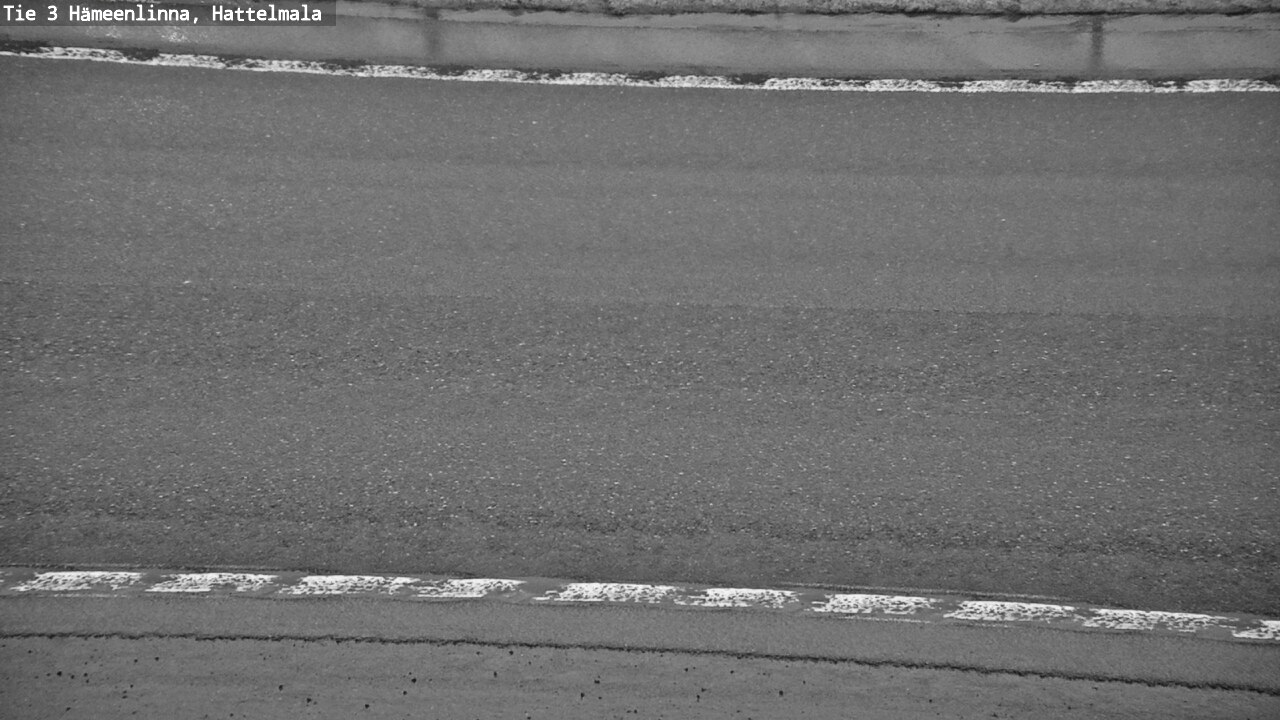 Weather Camera Image Road 3 Hämeenlinna, Hattelmala, Hämeenlinna, Kanta-Häme