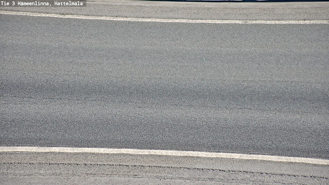 Weather Camera Image Road 3 Hämeenlinna, Hattelmala, Hämeenlinna, Kanta-Häme