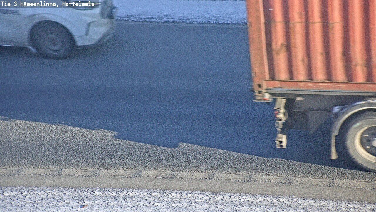 Weather Camera Image Road 3 Hämeenlinna, Hattelmala, Hämeenlinna, Kanta-Häme