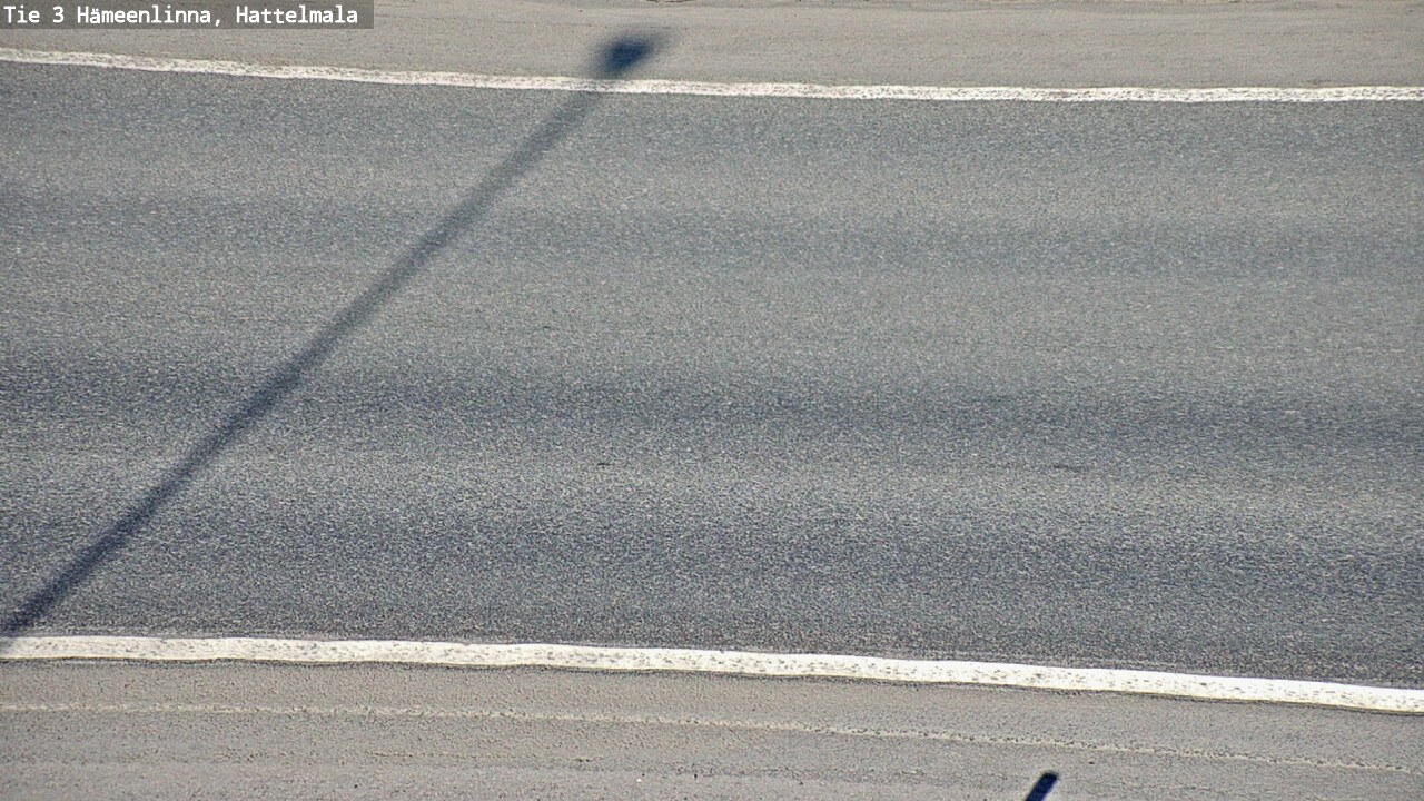 Weather Camera Image Road 3 Hämeenlinna, Hattelmala, Hämeenlinna, Kanta-Häme