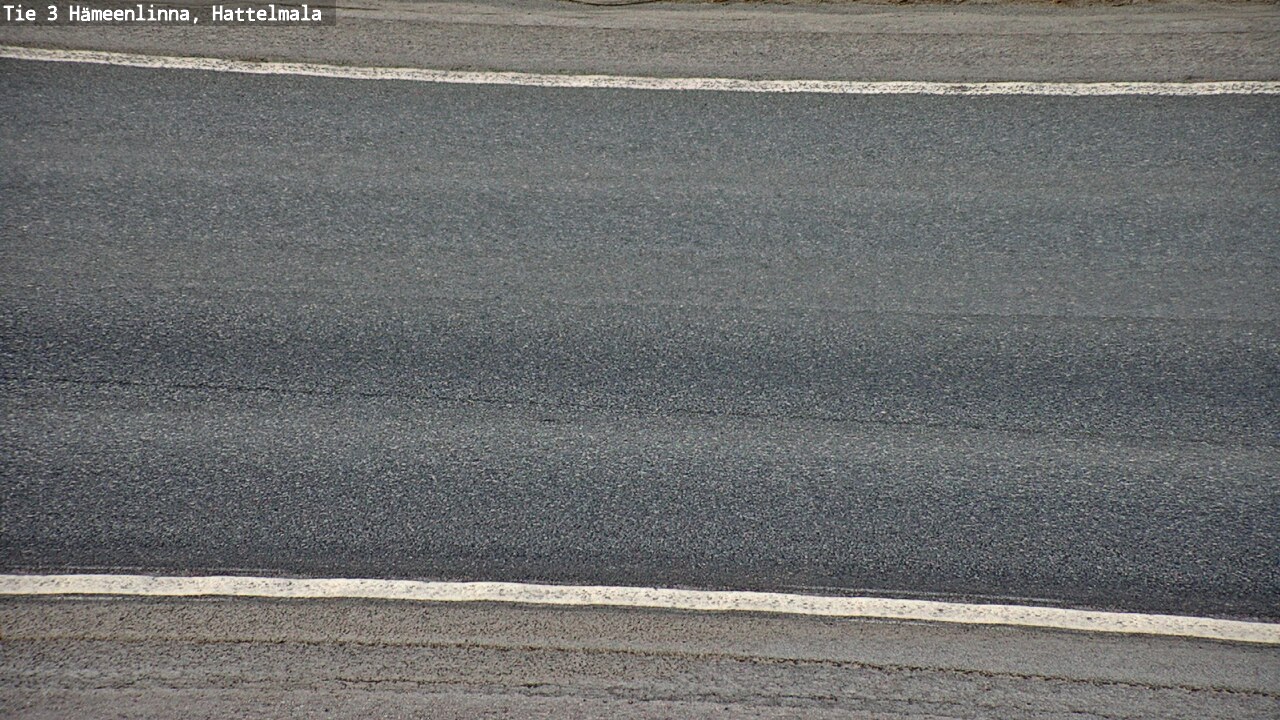 Weather Camera Image Road 3 Hämeenlinna, Hattelmala, Hämeenlinna, Kanta-Häme