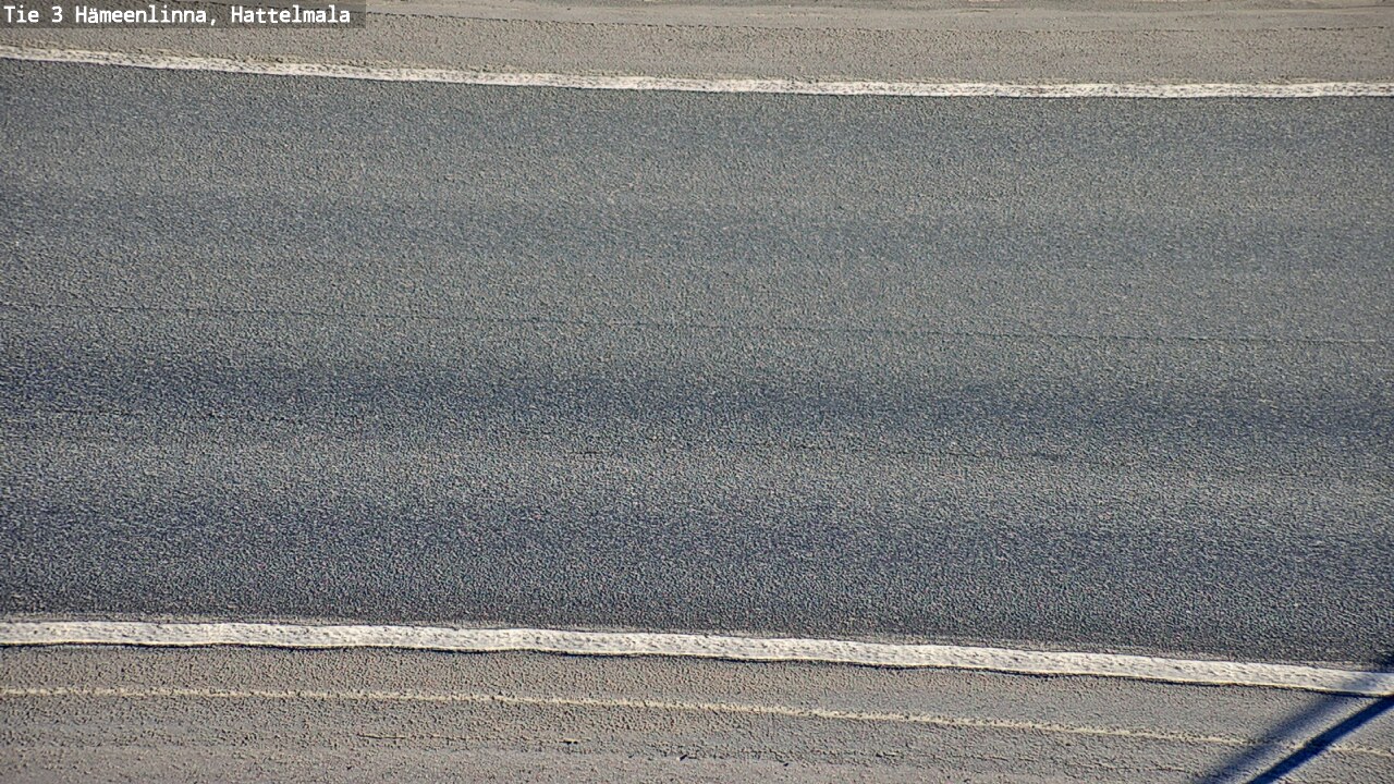Weather Camera Image Road 3 Hämeenlinna, Hattelmala, Hämeenlinna, Kanta-Häme