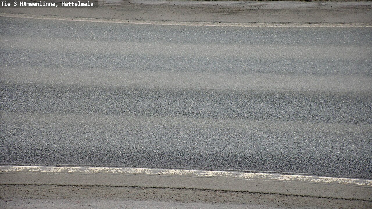 Weather Camera Image Road 3 Hämeenlinna, Hattelmala, Hämeenlinna, Kanta-Häme