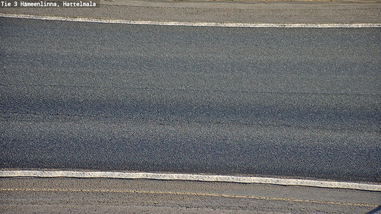 Weather Camera Image Road 3 Hämeenlinna, Hattelmala, Hämeenlinna, Kanta-Häme