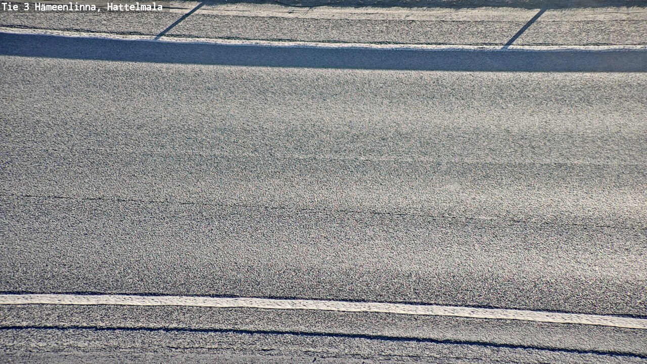 Weather Camera Image Road 3 Hämeenlinna, Hattelmala, Hämeenlinna, Kanta-Häme