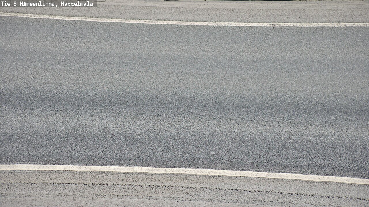 Weather Camera Image Road 3 Hämeenlinna, Hattelmala, Hämeenlinna, Kanta-Häme