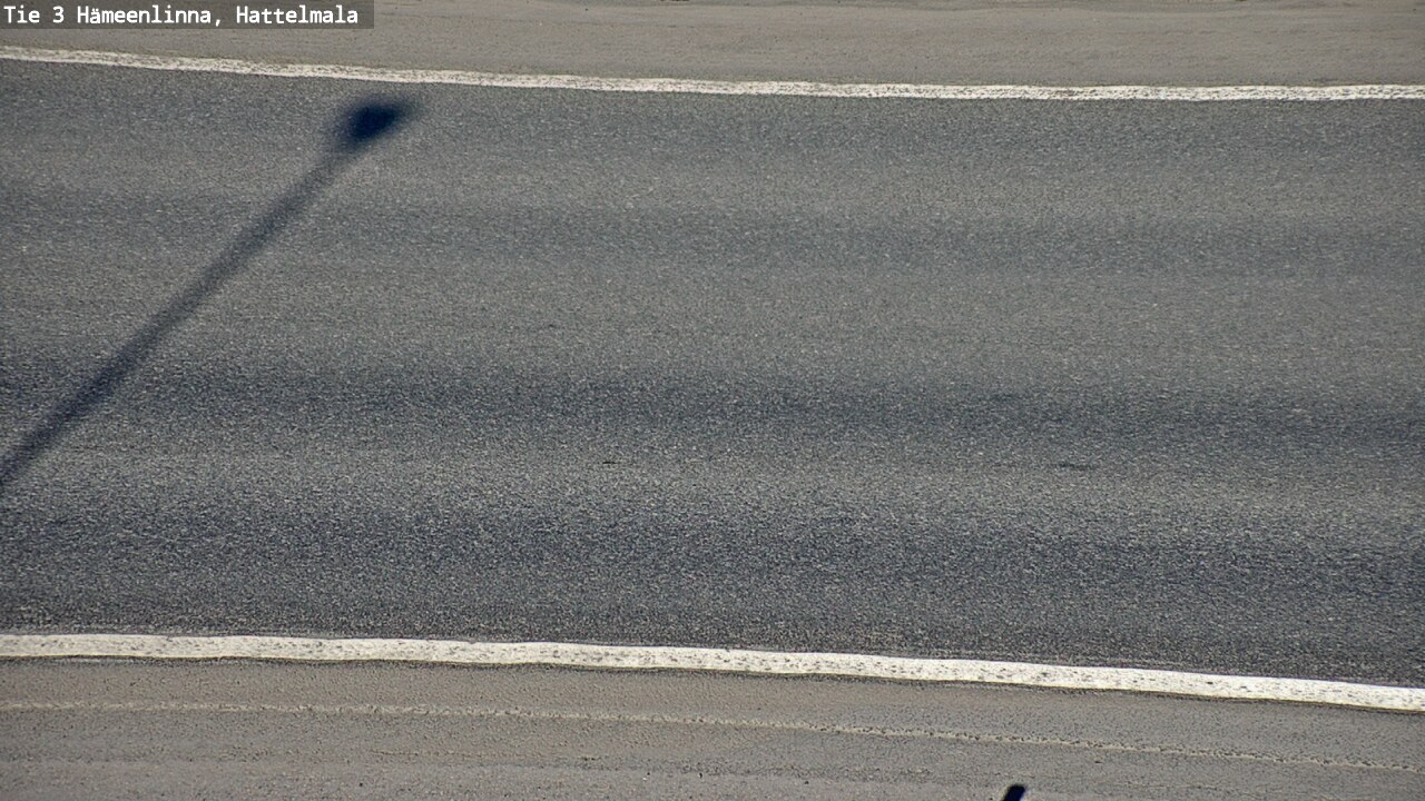 Weather Camera Image Road 3 Hämeenlinna, Hattelmala, Hämeenlinna, Kanta-Häme
