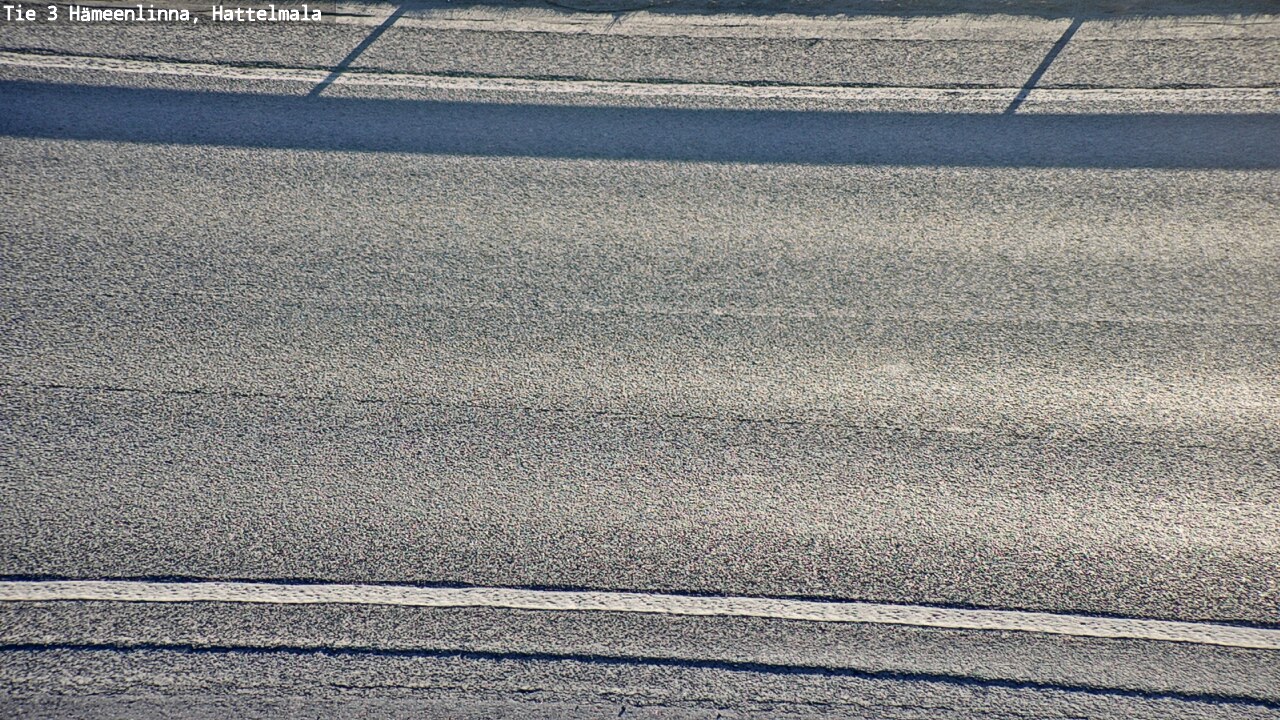 Weather Camera Image Road 3 Hämeenlinna, Hattelmala, Hämeenlinna, Kanta-Häme