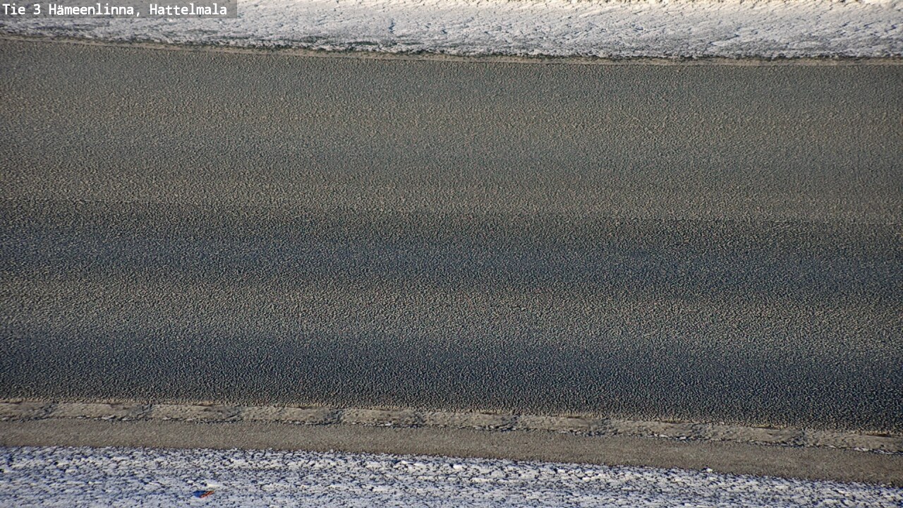Weather Camera Image Road 3 Hämeenlinna, Hattelmala, Hämeenlinna, Kanta-Häme