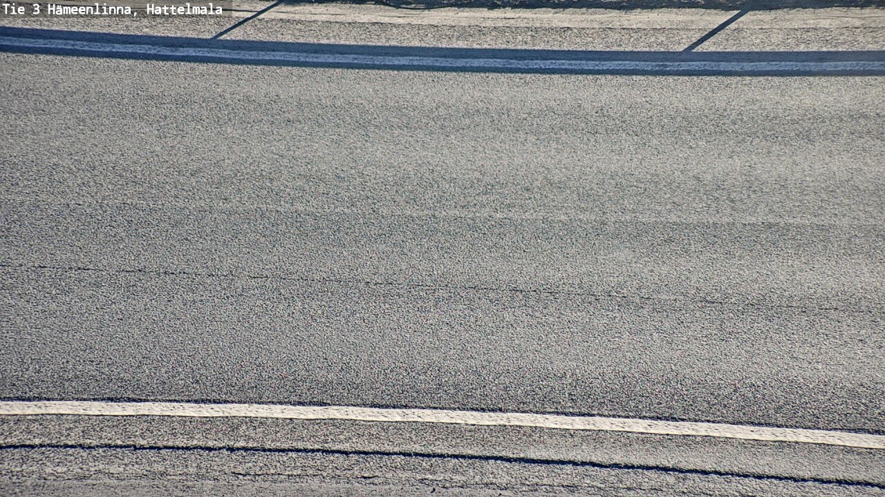 Weather Camera Image Väg 3 Tavastehus, Hattelmala, Hämeenlinna, Kanta-Häme