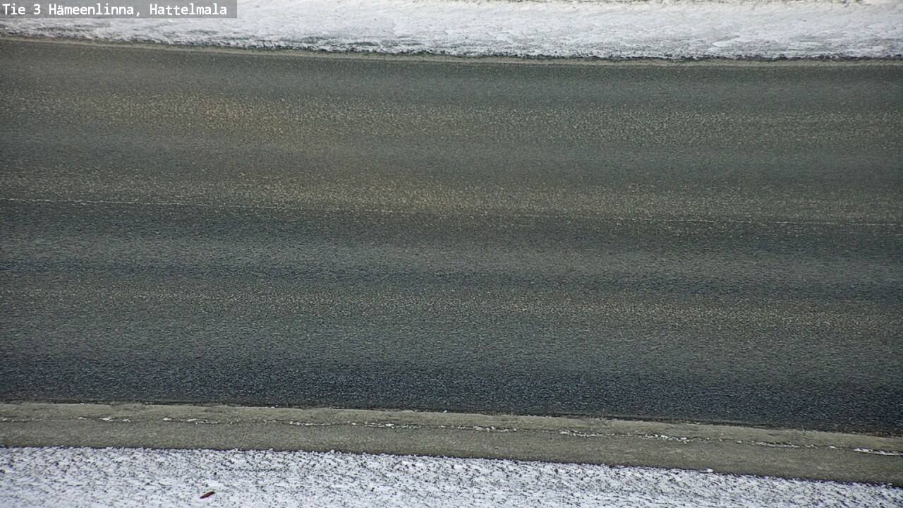 Weather Camera Image Road 3 Hämeenlinna, Hattelmala, Hämeenlinna, Kanta-Häme