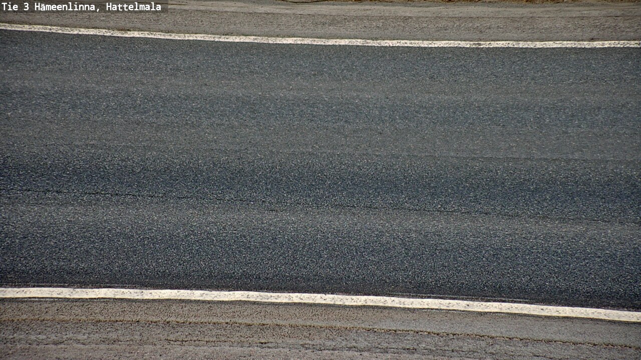 Weather Camera Image Road 3 Hämeenlinna, Hattelmala, Hämeenlinna, Kanta-Häme