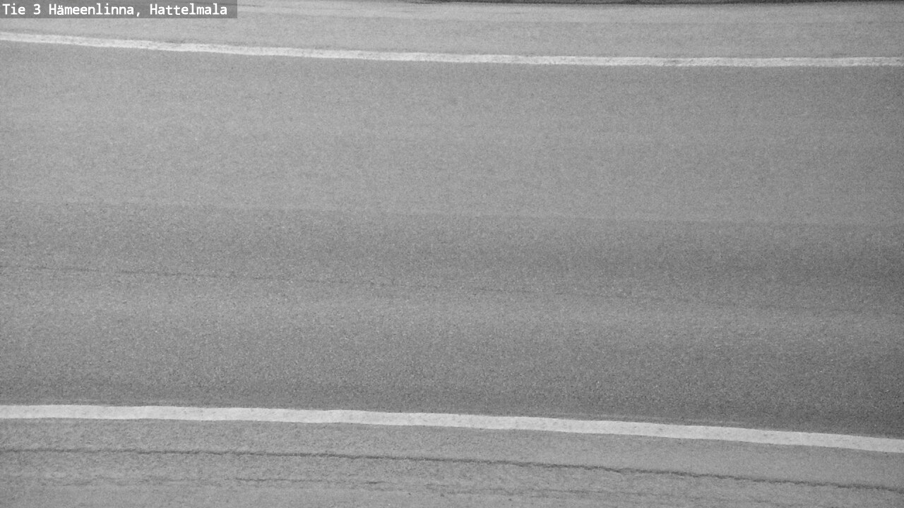 Weather Camera Image Road 3 Hämeenlinna, Hattelmala, Hämeenlinna, Kanta-Häme