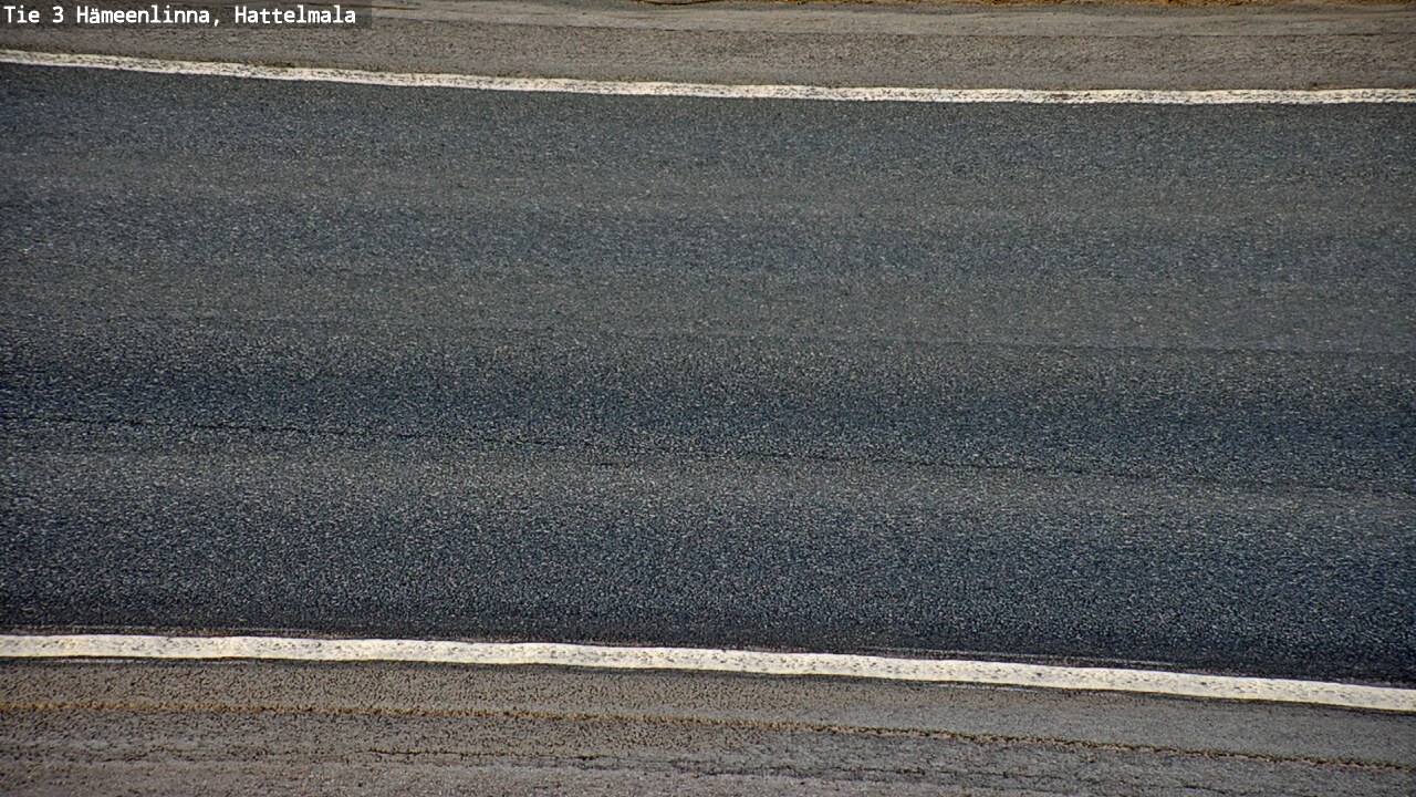 Weather Camera Image Road 3 Hämeenlinna, Hattelmala, Hämeenlinna, Kanta-Häme