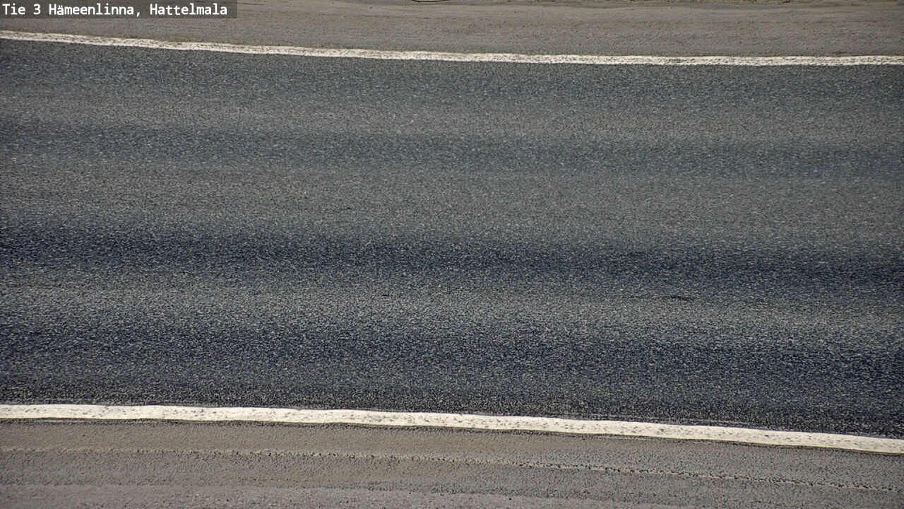 Weather Camera Image Road 3 Hämeenlinna, Hattelmala, Hämeenlinna, Kanta-Häme