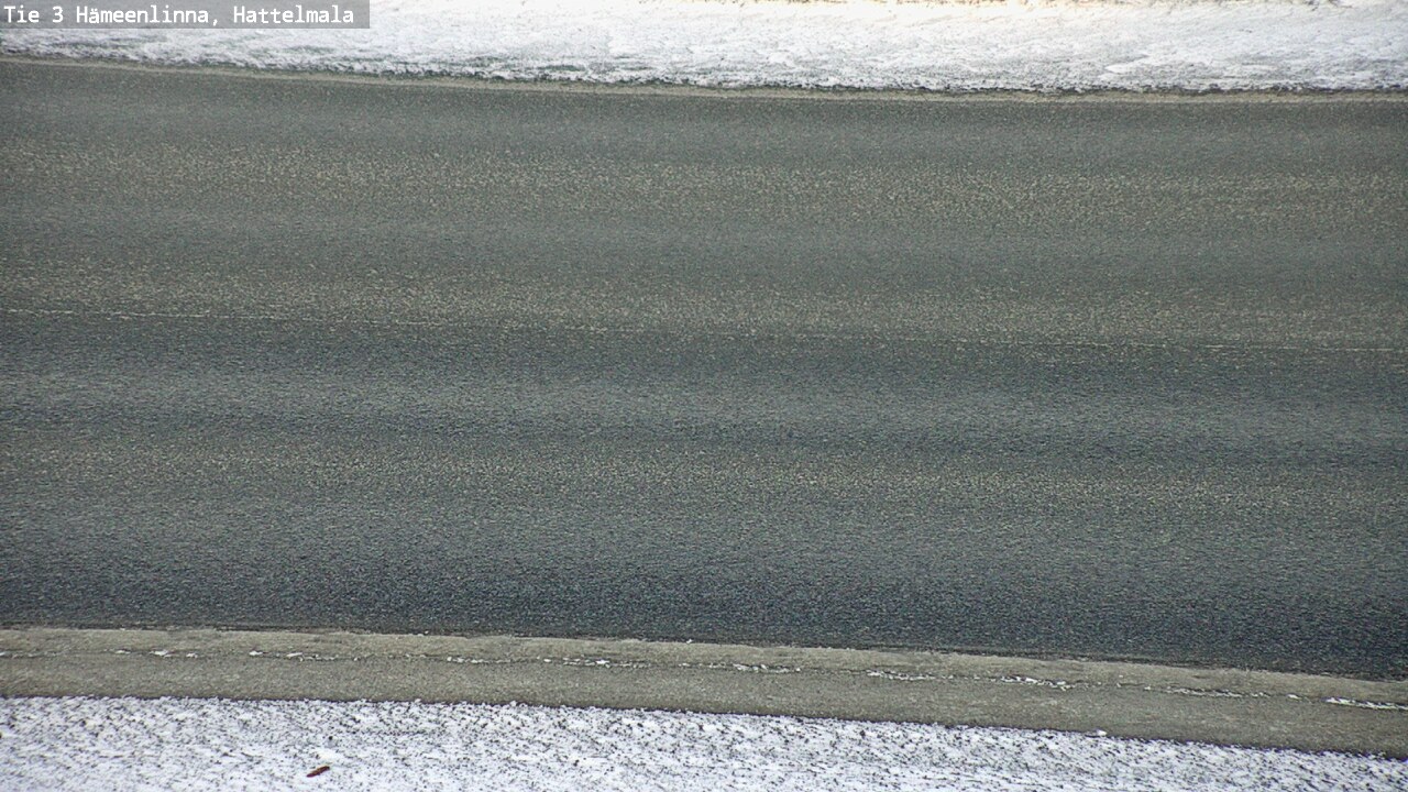 Weather Camera Image Road 3 Hämeenlinna, Hattelmala, Hämeenlinna, Kanta-Häme