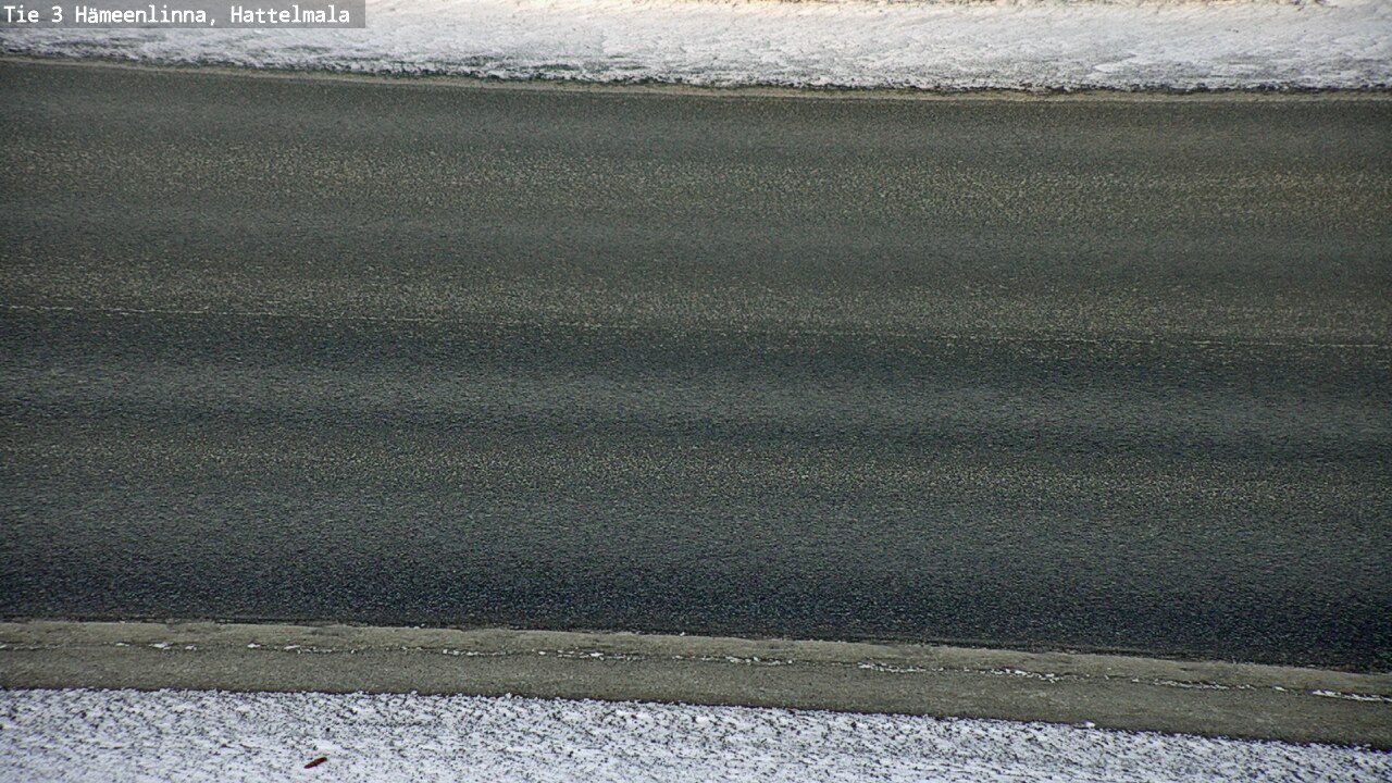 Weather Camera Image Road 3 Hämeenlinna, Hattelmala, Hämeenlinna, Kanta-Häme