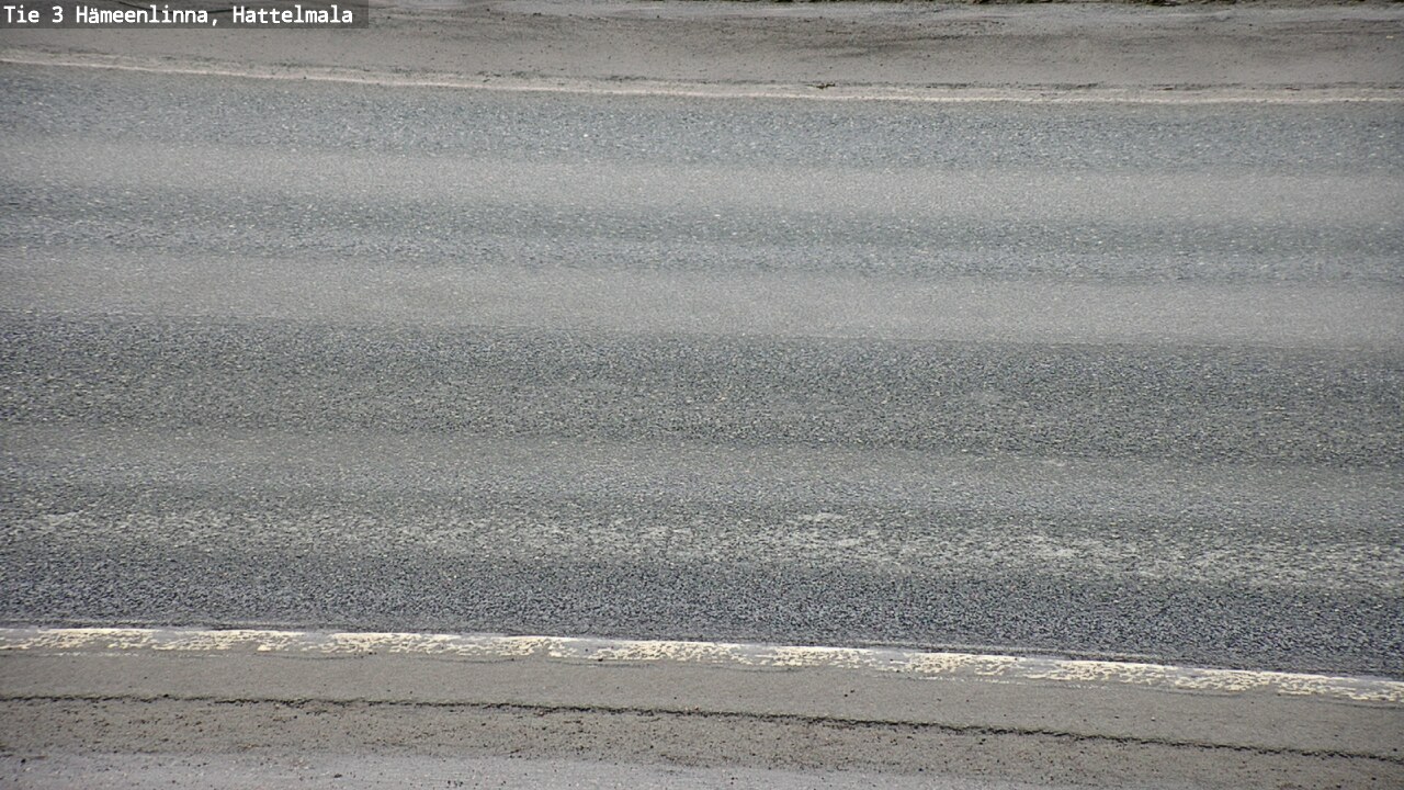 Weather Camera Image Road 3 Hämeenlinna, Hattelmala, Hämeenlinna, Kanta-Häme