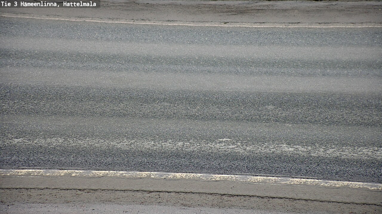 Weather Camera Image Road 3 Hämeenlinna, Hattelmala, Hämeenlinna, Kanta-Häme