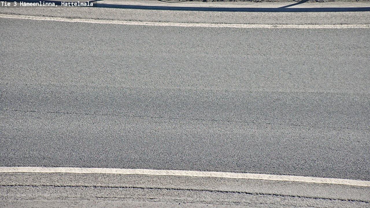 Weather Camera Image Väg 3 Tavastehus, Hattelmala, Hämeenlinna, Kanta-Häme
