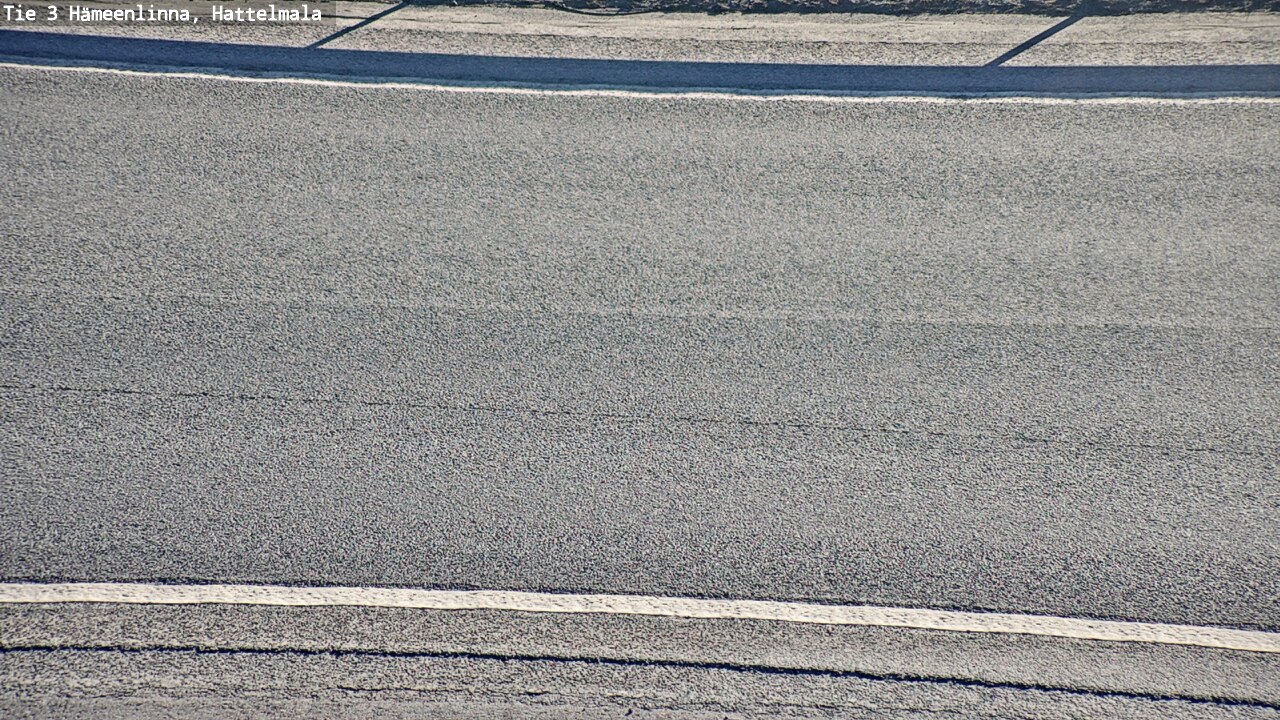 Weather Camera Image Väg 3 Tavastehus, Hattelmala, Hämeenlinna, Kanta-Häme