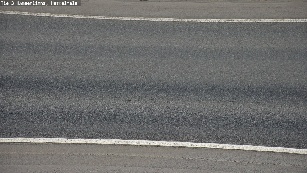 Weather Camera Image Road 3 Hämeenlinna, Hattelmala, Hämeenlinna, Kanta-Häme