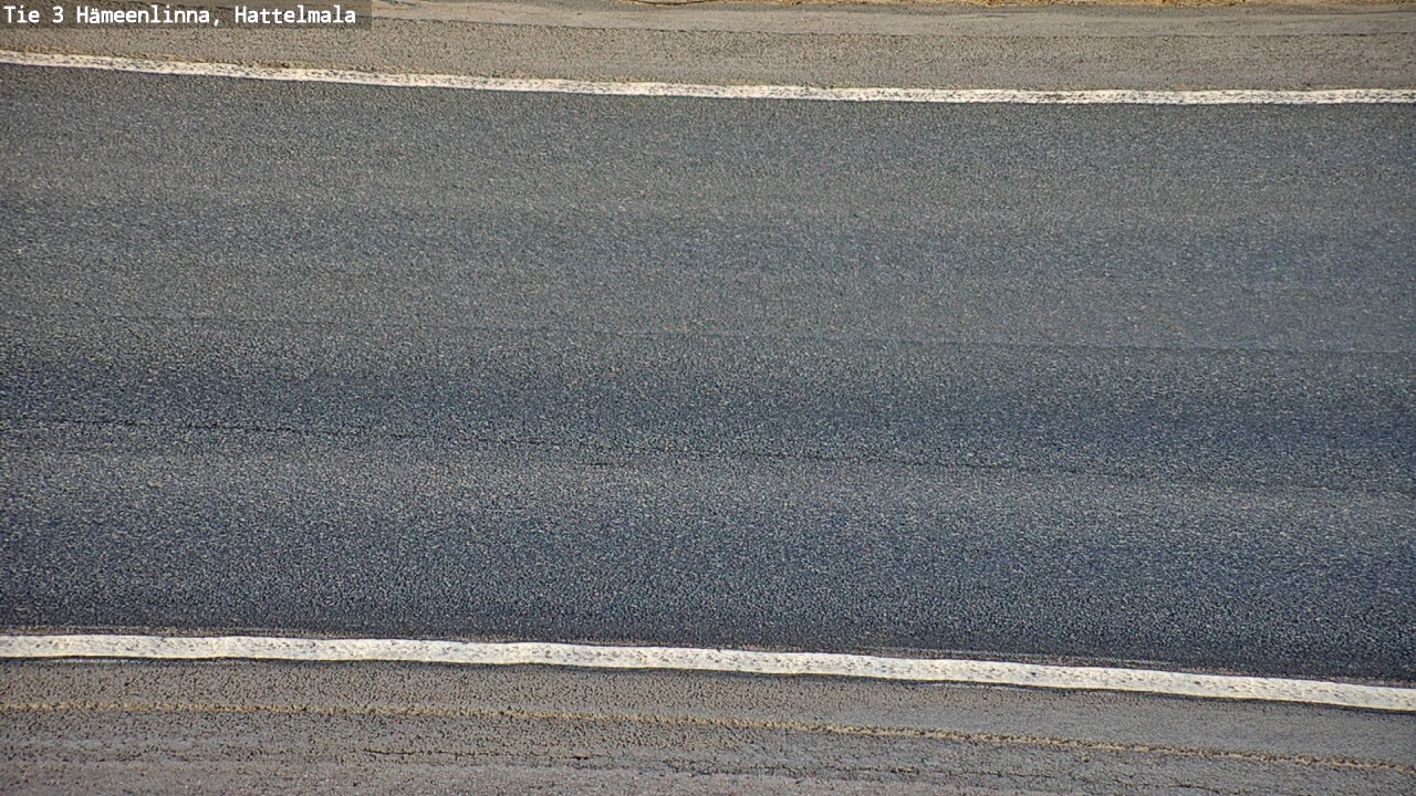 Weather Camera Image Road 3 Hämeenlinna, Hattelmala, Hämeenlinna, Kanta-Häme