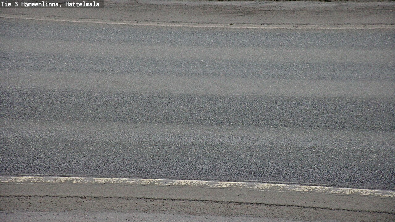Weather Camera Image Road 3 Hämeenlinna, Hattelmala, Hämeenlinna, Kanta-Häme