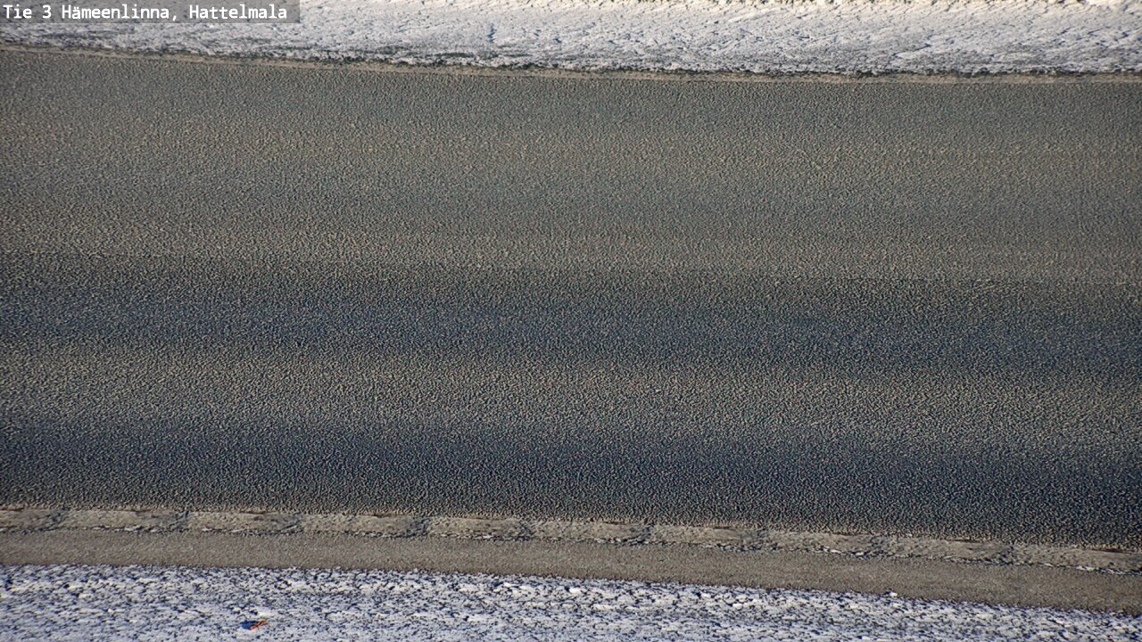 Weather Camera Image Road 3 Hämeenlinna, Hattelmala, Hämeenlinna, Kanta-Häme