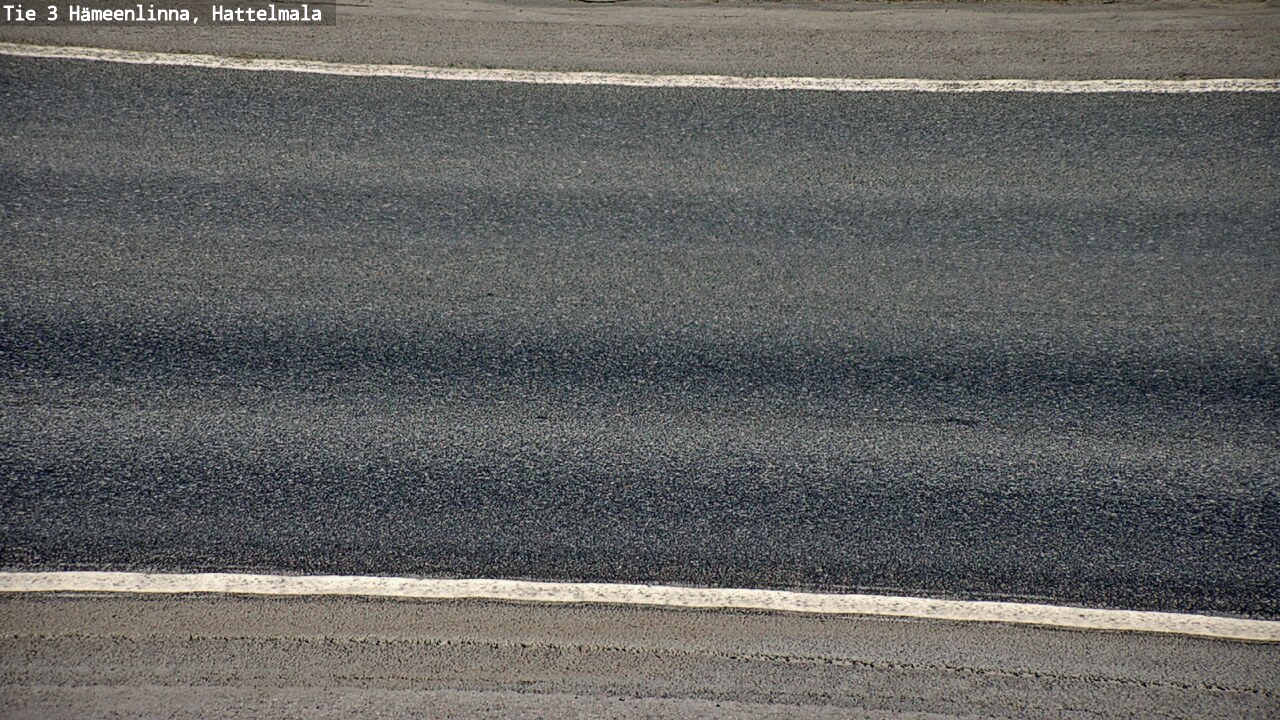 Weather Camera Image Road 3 Hämeenlinna, Hattelmala, Hämeenlinna, Kanta-Häme