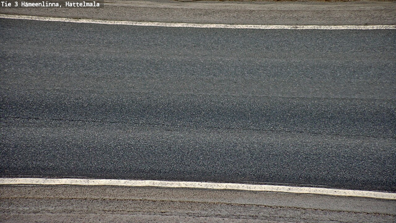 Weather Camera Image Road 3 Hämeenlinna, Hattelmala, Hämeenlinna, Kanta-Häme