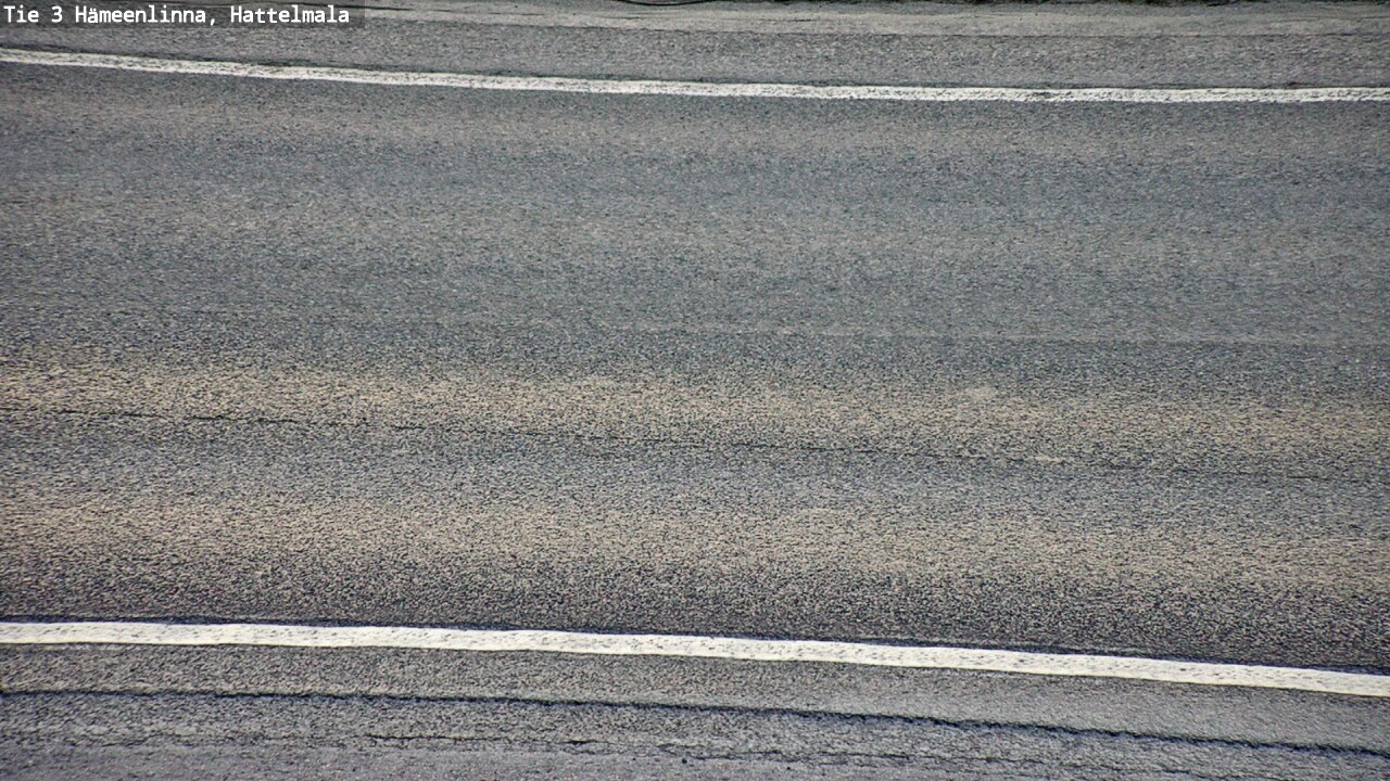 Weather Camera Image Road 3 Hämeenlinna, Hattelmala, Hämeenlinna, Kanta-Häme