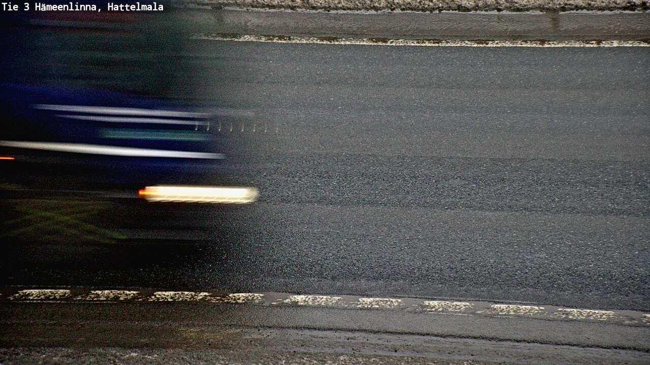 Weather Camera Image Road 3 Hämeenlinna, Hattelmala, Hämeenlinna, Kanta-Häme
