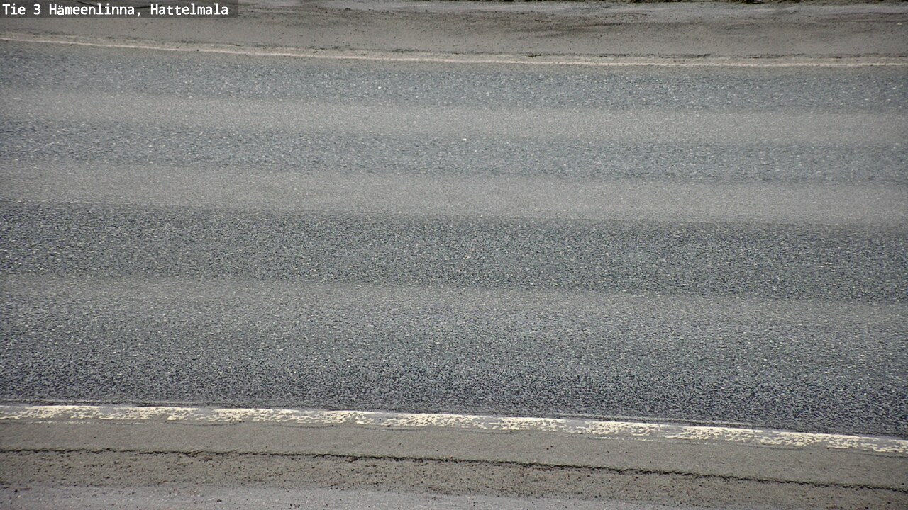 Weather Camera Image Road 3 Hämeenlinna, Hattelmala, Hämeenlinna, Kanta-Häme