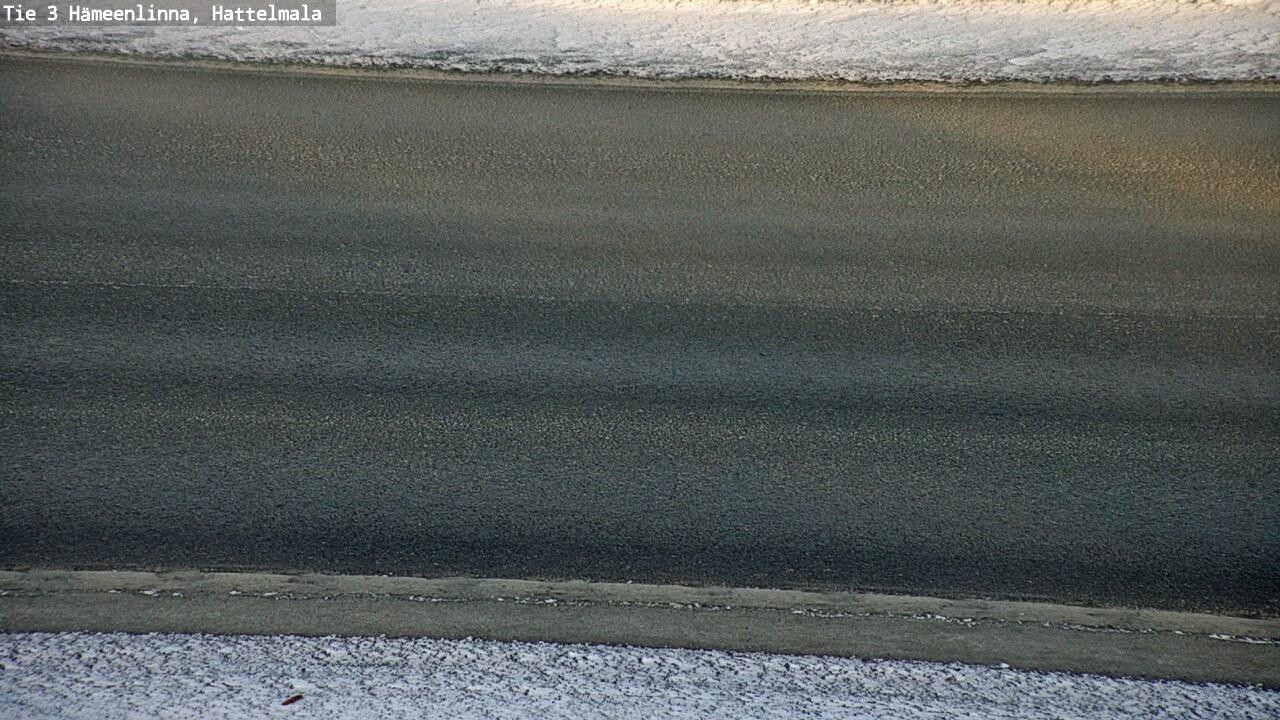Weather Camera Image Road 3 Hämeenlinna, Hattelmala, Hämeenlinna, Kanta-Häme