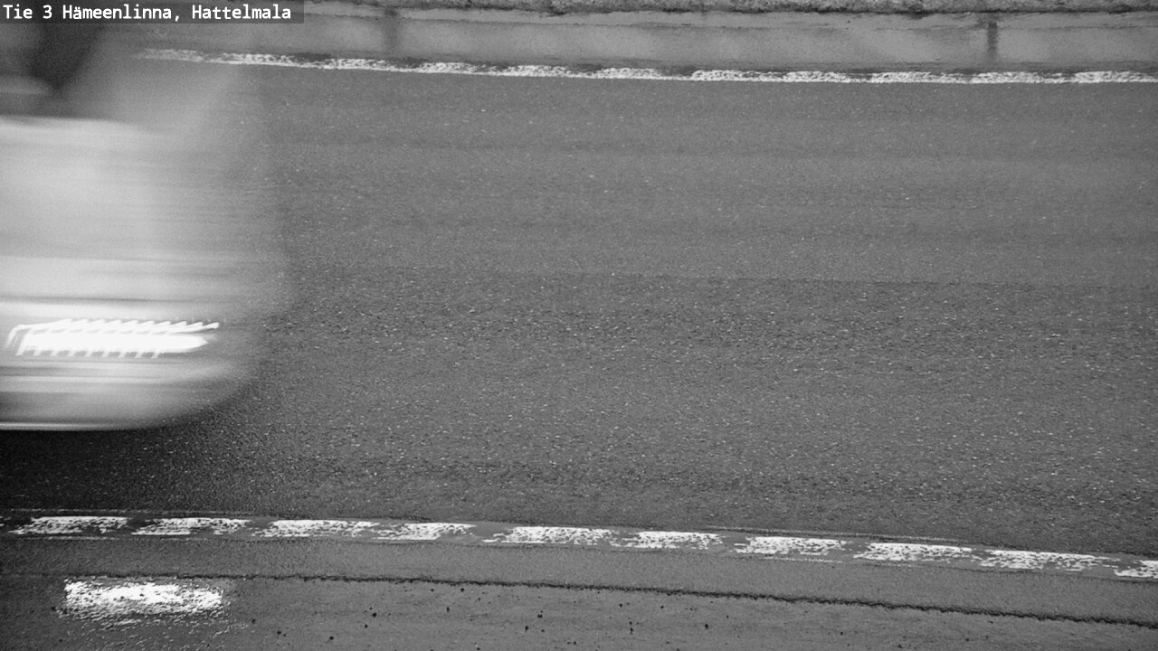 Weather Camera Image Road 3 Hämeenlinna, Hattelmala, Hämeenlinna, Kanta-Häme