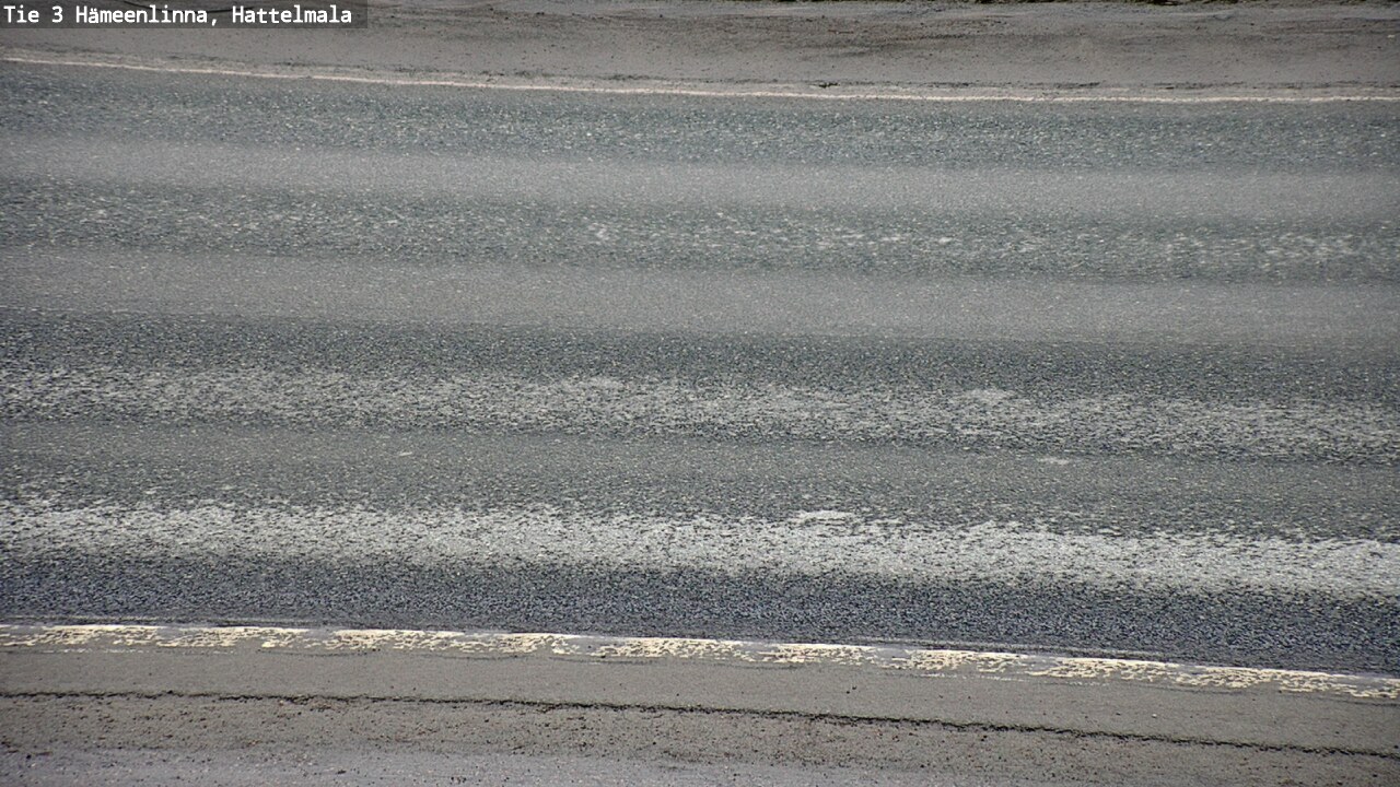 Weather Camera Image Road 3 Hämeenlinna, Hattelmala, Hämeenlinna, Kanta-Häme