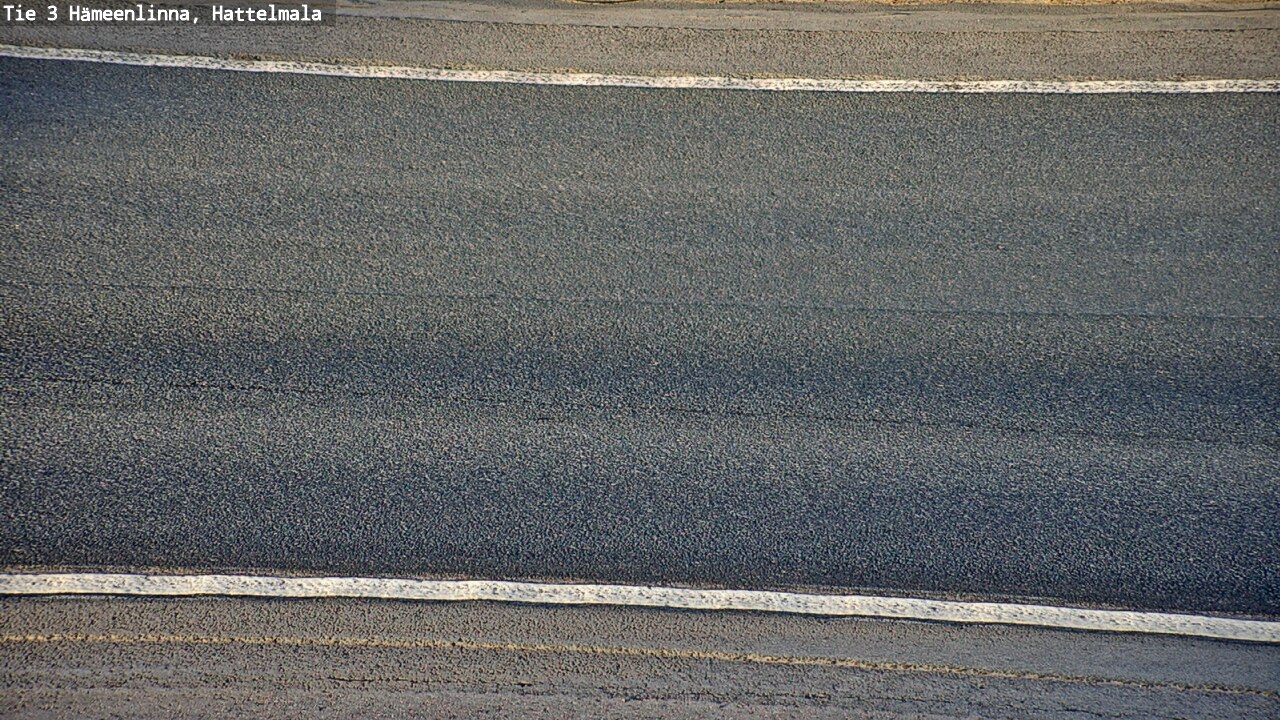 Weather Camera Image Road 3 Hämeenlinna, Hattelmala, Hämeenlinna, Kanta-Häme